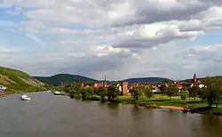 View from the bridge to Erlenbach