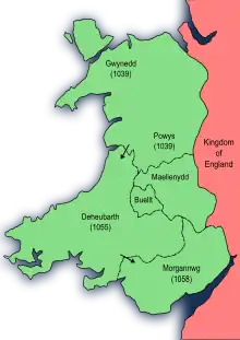 Gruffydd ap Llywelyn's kingdom