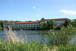 Hydroeletric plant at Beznau