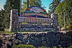 Welcome sign in Eatonville