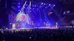 Whitesnake performing in Helsinki in 2022