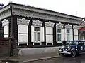 A wooden house in Ulan-Ude