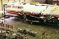 The wreckage of TWA Flight 800