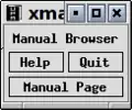 A graphical user interface.