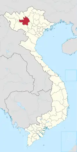 Yên Bái province in Vietnam