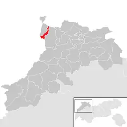 Location in the district