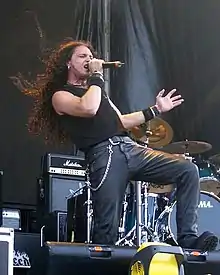 ZP Theart performing at Ozzfest 2006