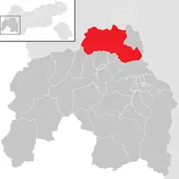 Location in the district