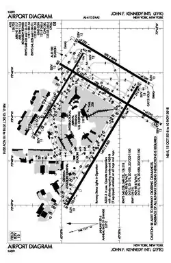 FAA airport diagram as of October 2016