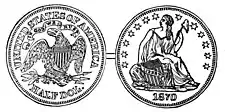 Half Dollar—50 cents (Silver).