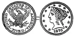 Half Eagle—$5 (Gold).