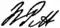 Appletons' Pitt William signature.png