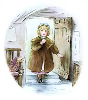 Beatrix Potter, Mrs Tiggy-Winkle, Lucie enters.jpg