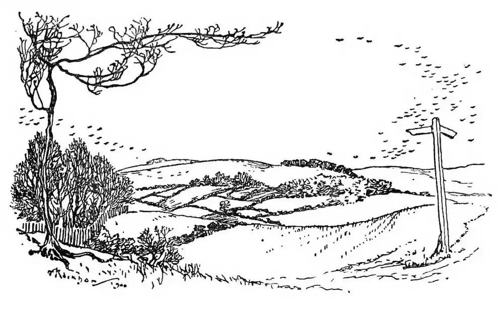 image header chapter I by Arthur Rackham