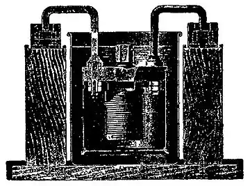 Britannica Wheatstone's Bridge, Brass cylinder.jpg