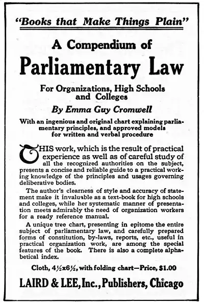 CLOOC D003 a compendium of parliamentary law.jpg