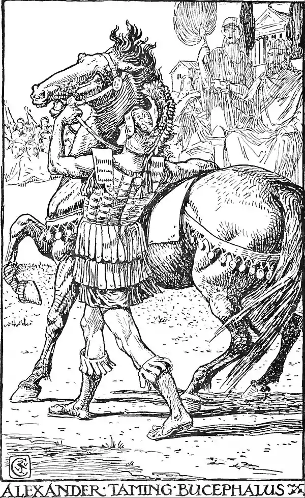 Alexander Taming Bucephalus