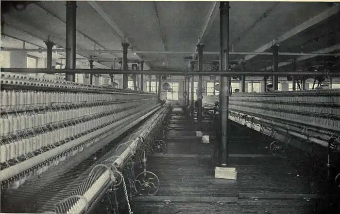 EB1911 Cotton-spinning Machinery - Fig. 13. Spinning-Room.jpg