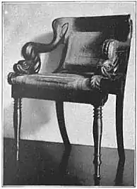 EB1911 Furniture Fig. 14.—Mahogany Arm-chair. Empire style.jpg