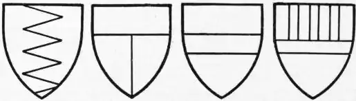 EB1911 Heraldry - Bermingham, Caldecote, Colevile, Fauconberg.jpg