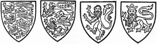 EB1911 Heraldry - Carew, Fotheringhay, Brocas, Lisle.jpg