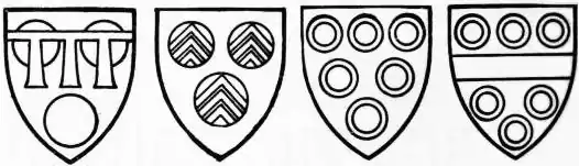 EB1911 Heraldry - Courtenay, Caraunt, Vipont, Avenel.jpg