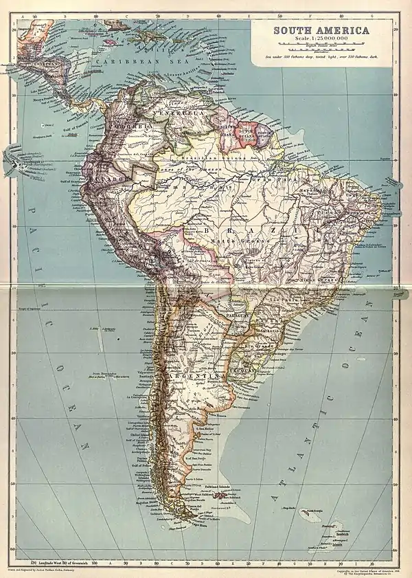 EB1911 South America.jpg