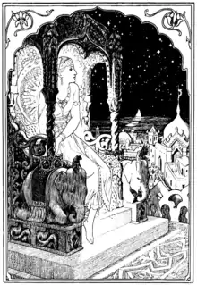 Frontispiece of Indian Fairy Tales (1892).png