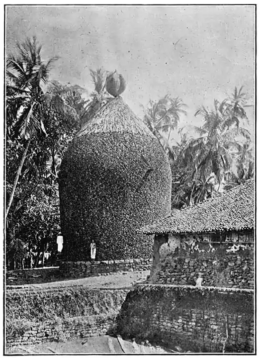 Fuel stack at Udupi Math