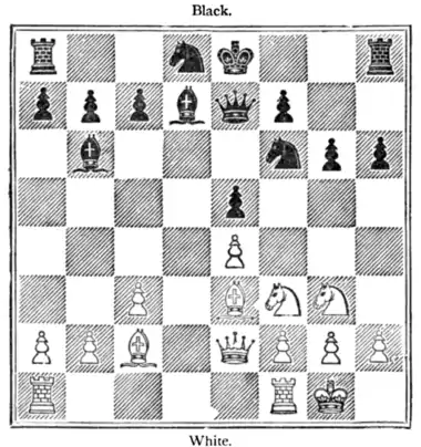 Fig. 7.[Position after Black's 15th move.