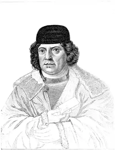 Hudibras, 1859 - Plate - Martin Luther.png