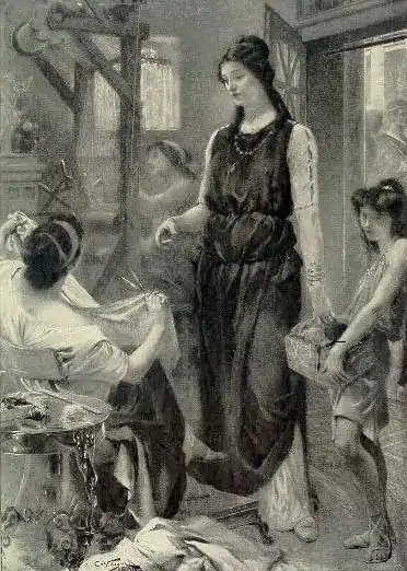 Livia, the wife of Augustus, superintending.jpg