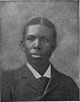 "portrait of Paul Laurence Dunbar"