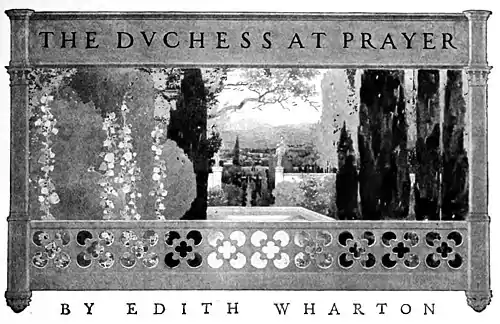 The Duchess at Prayer, by Edith Wharton