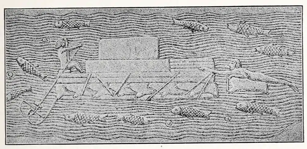 Periplus 127 Assyrian Raft.png