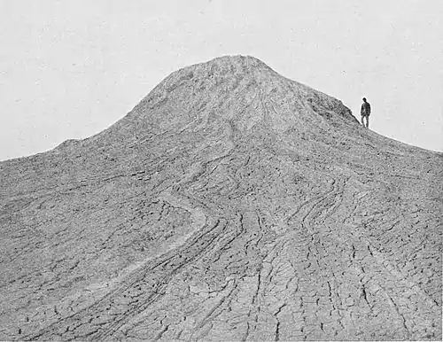 Fig. 29. Mud volcano, Minbu.