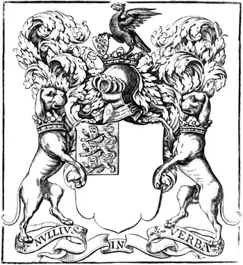 Royal Society Coat of Arms from Micrographica.png