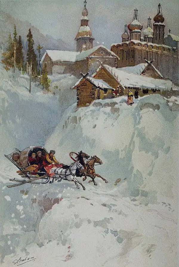 Sleigh Ride in Russia