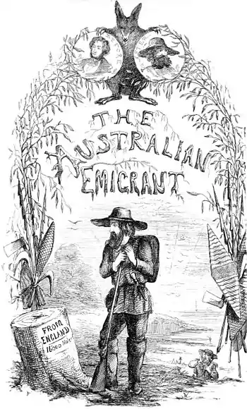 The Australian Emigrant - Frontpiece.jpg