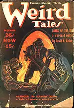 Weird Tales cover image for December 1939