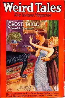 Weird Tales cover image for February 1928