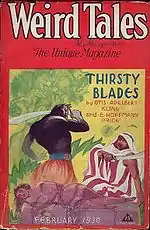 Weird Tales cover image for February 1930