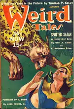 Weird Tales cover image for January 1940