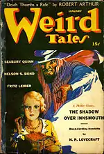 Weird Tales cover image for January 1942