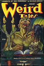 Weird Tales cover image for January 1946