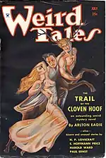 Weird Tales cover image for July 1934