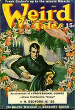 Weird Tales cover image for July 1940