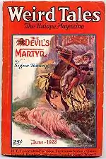 Weird Tales cover image for June 1928