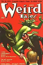 Weird Tales cover image for March 1942