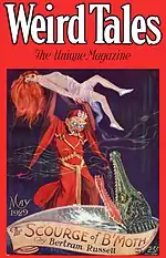 Weird Tales cover image for May 1929